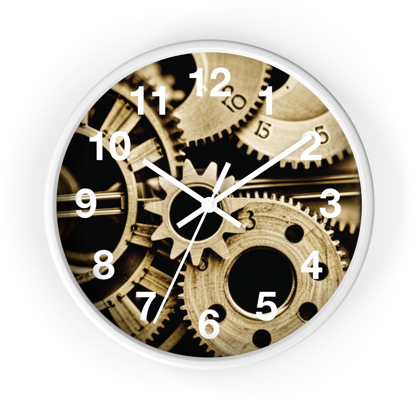 Analog Gears Wall Clock