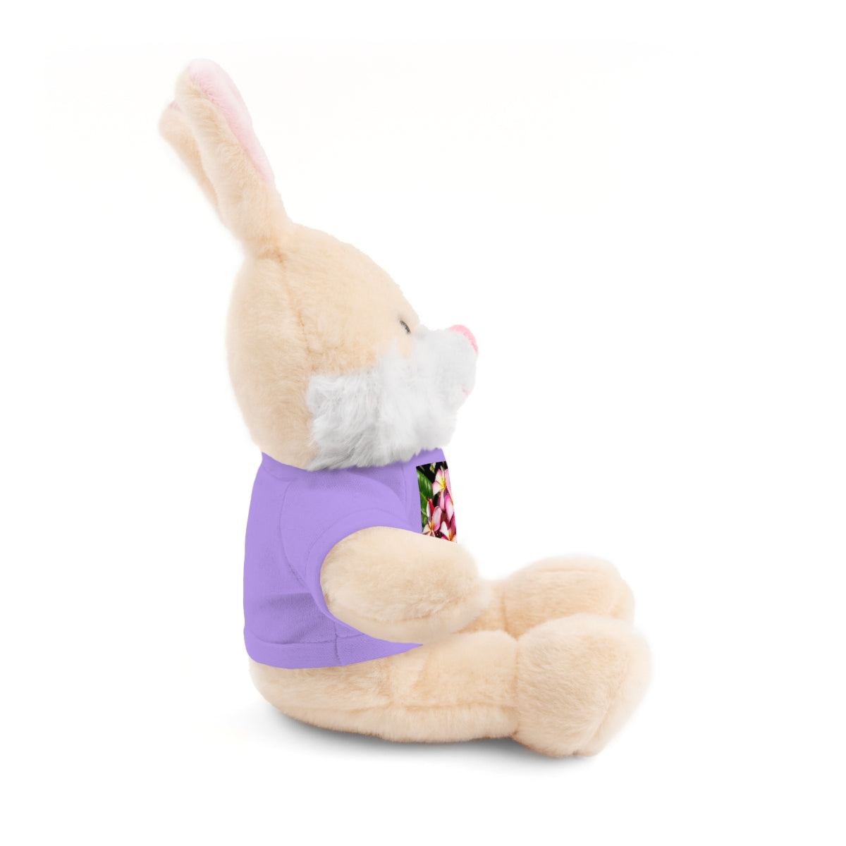 Island Style Striped Plumeria Stuffed Animals with Tee