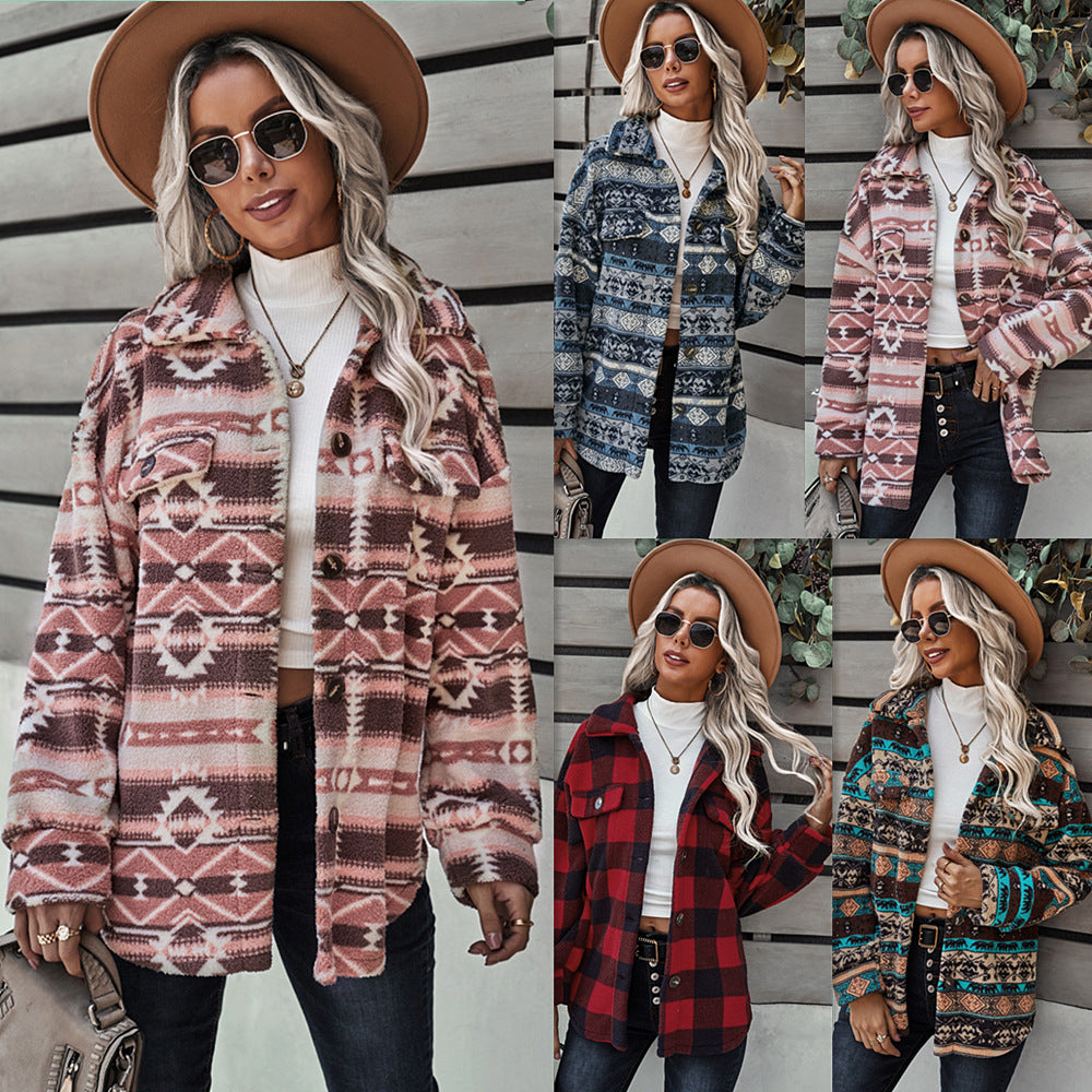 Ladies Flannel Top