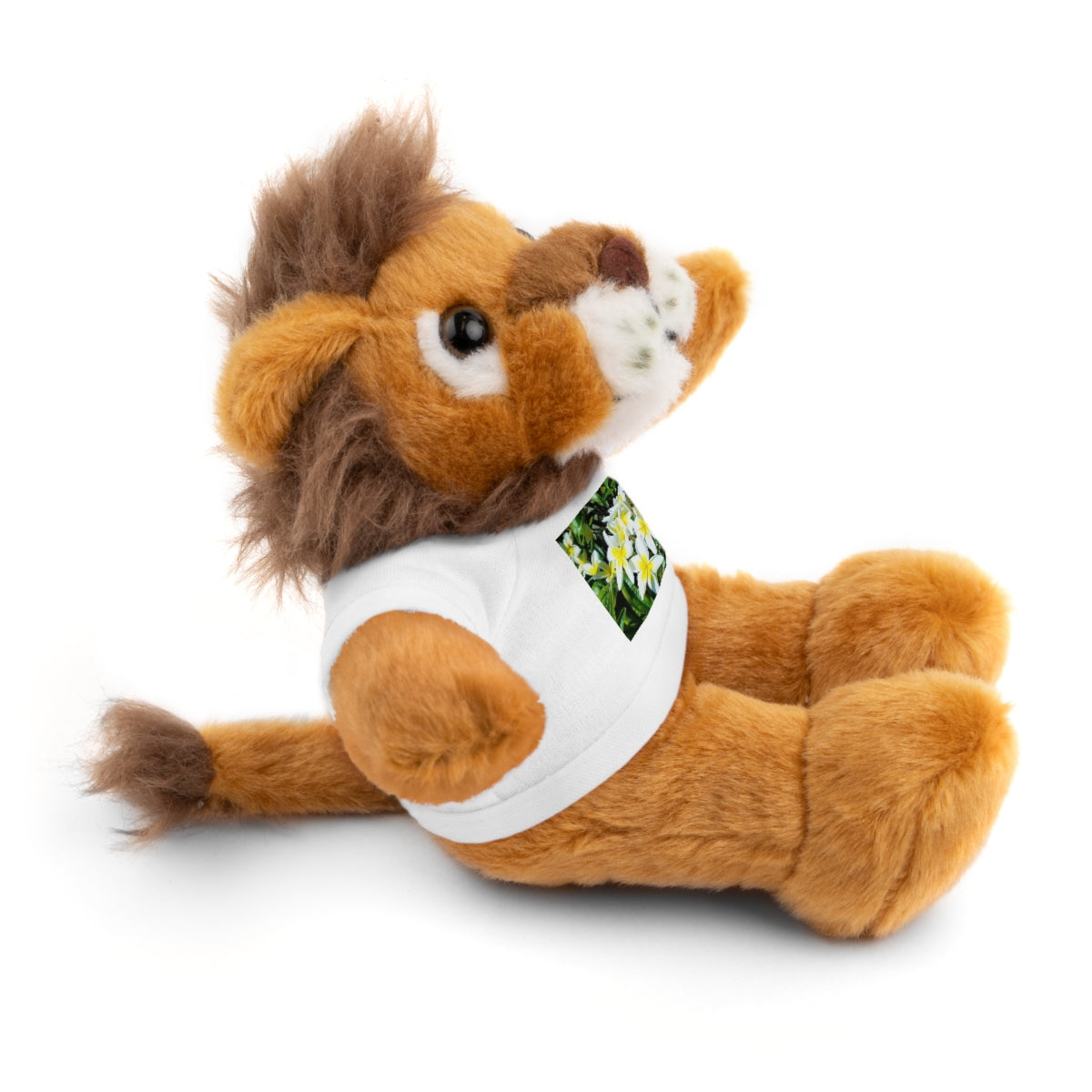 Islander Style Plumeria Stuffed Animals with Tee