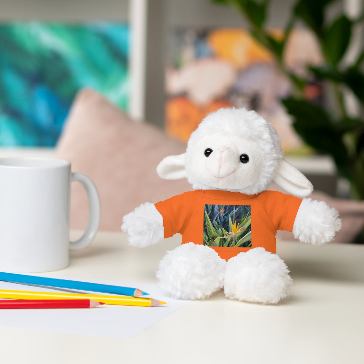 Island Style Bird of Paradise Stuffed Animals with Tee