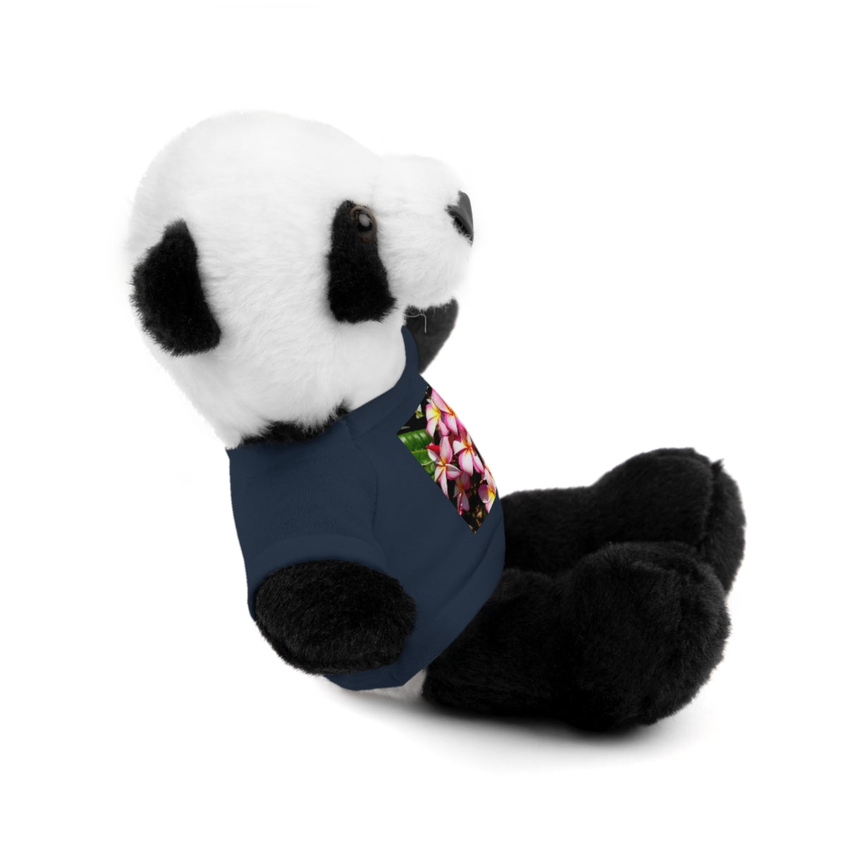 Island Style Striped Plumeria Stuffed Animals with Tee