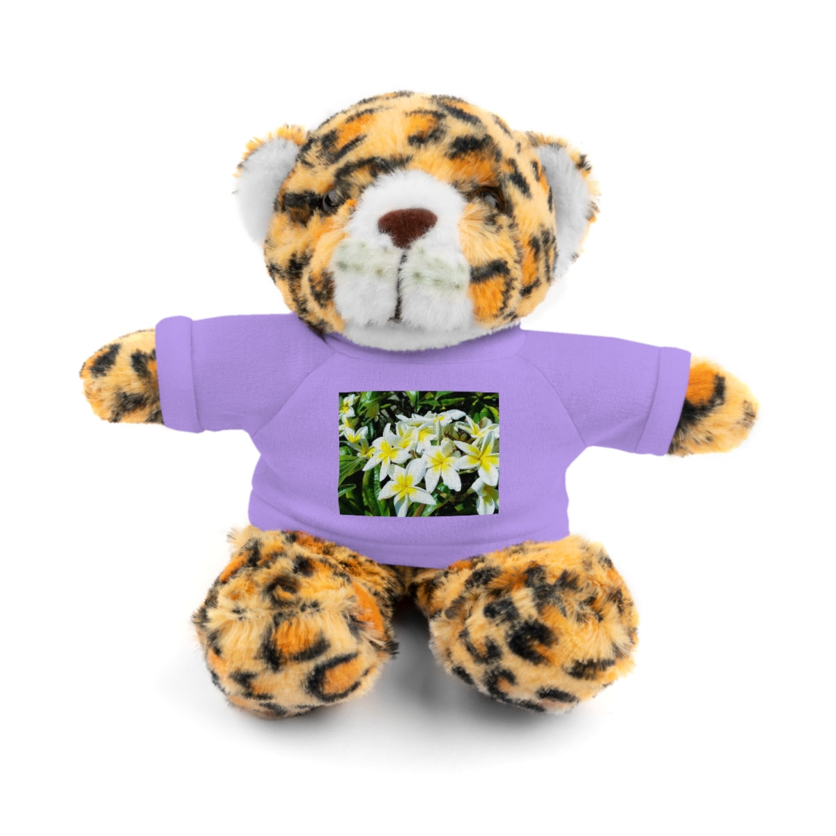 Islander Style Plumeria Stuffed Animals with Tee