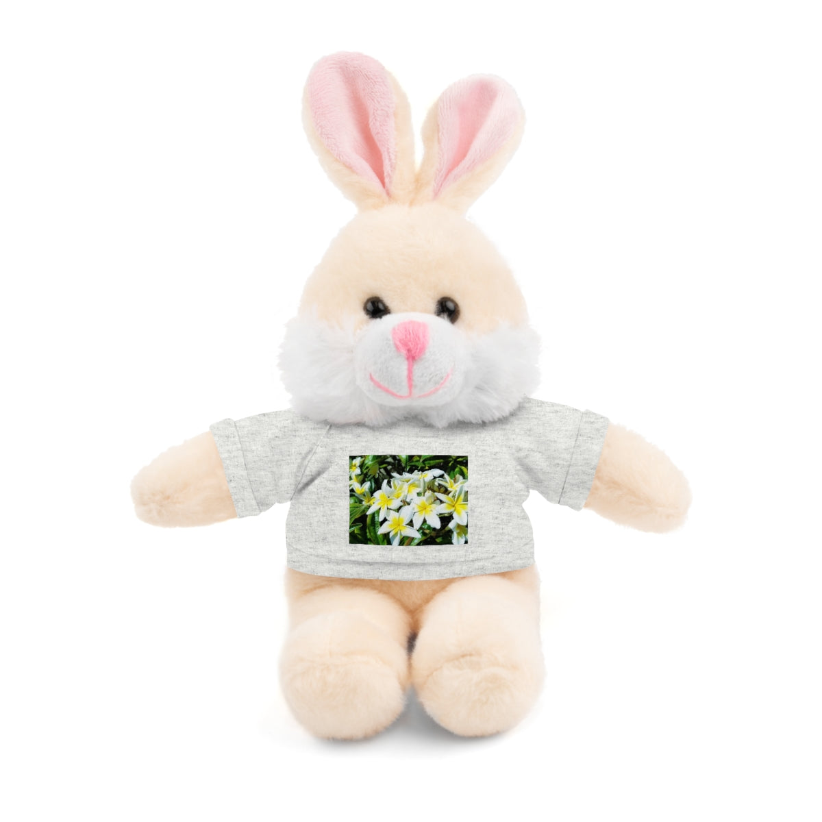 Islander Style Plumeria Stuffed Animals with Tee
