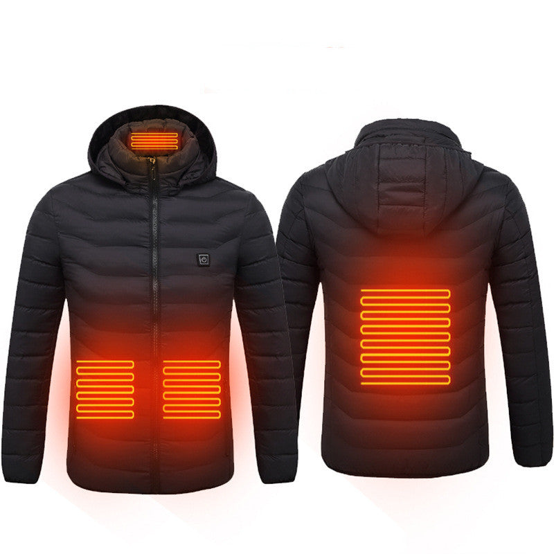 Heated Jacket, USB Electric Jacket, Cotton Filler, Thermal Clothing