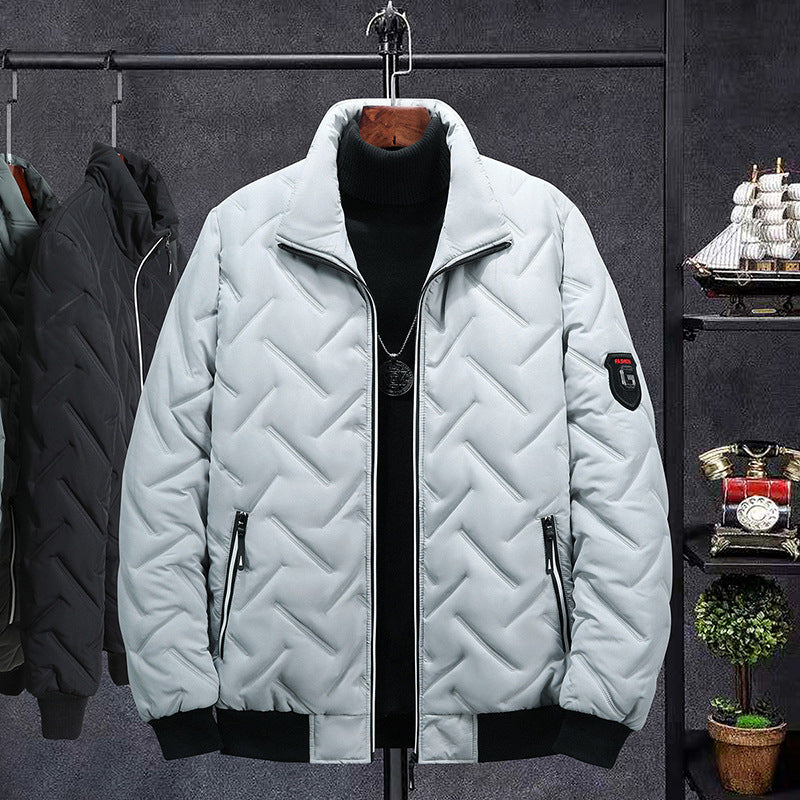 Trendy Style Men's Cotton-padded Coat