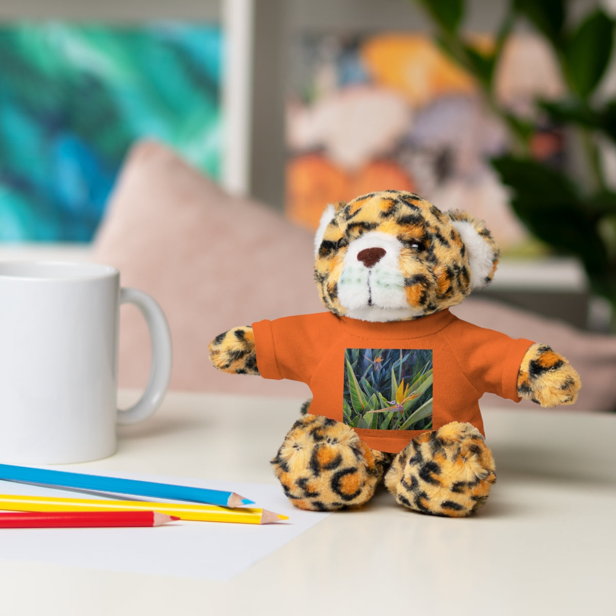 Island Style Bird of Paradise Stuffed Animals with Tee
