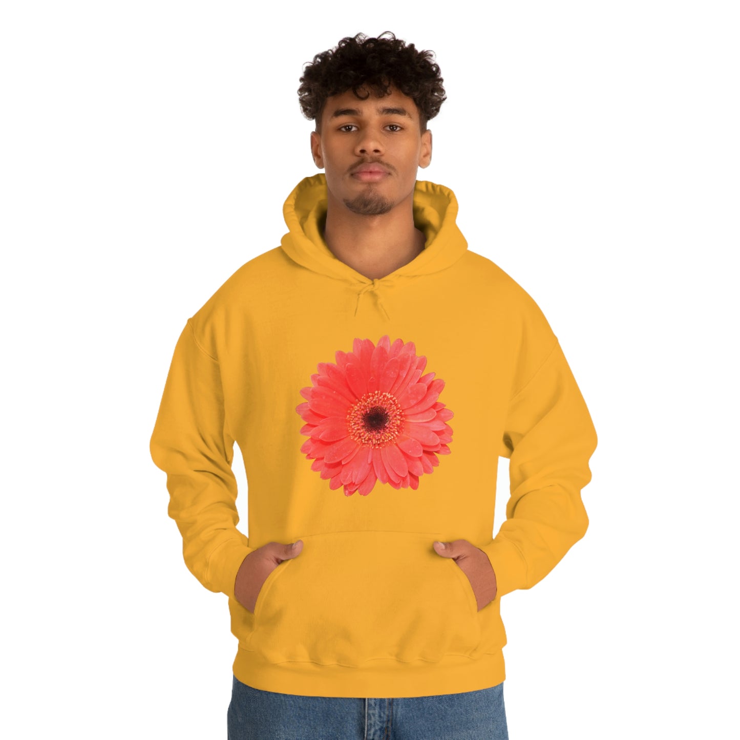 Floral Unisex Heavy Blend™ Hooded Sweatshirt