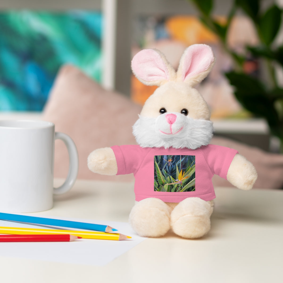 Island Style Bird of Paradise Stuffed Animals with Tee