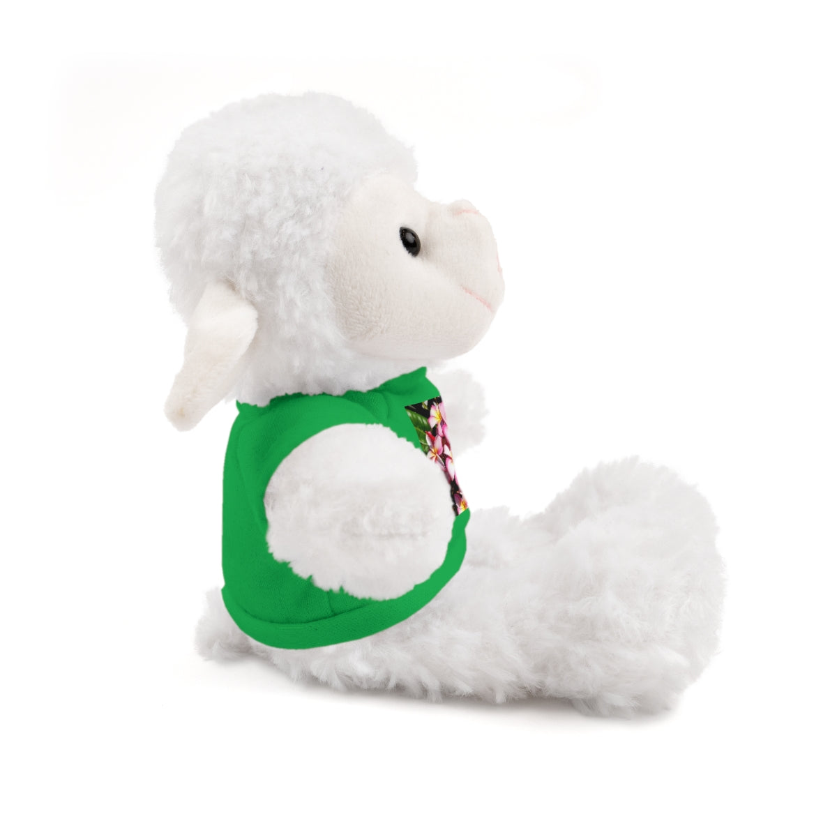 Island Style Striped Plumeria Stuffed Animals with Tee