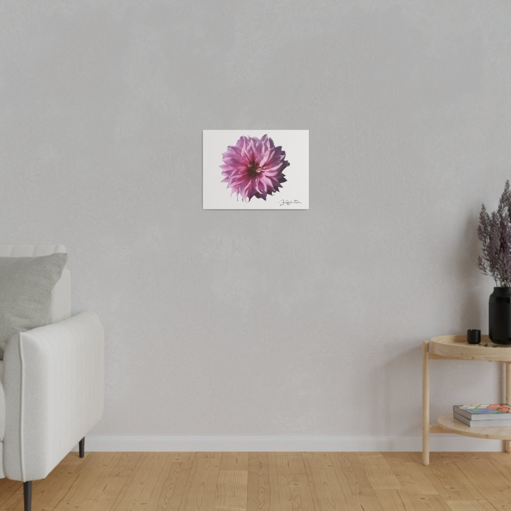 "Perfectly Pink" Matte Canvas, Stretched