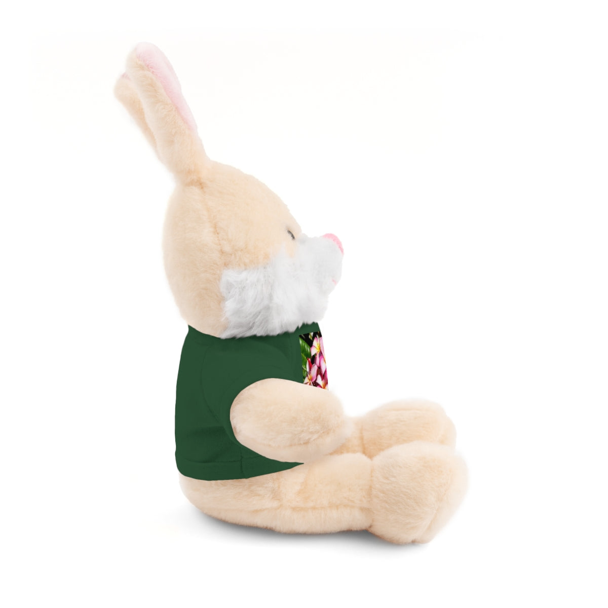 Island Style Striped Plumeria Stuffed Animals with Tee