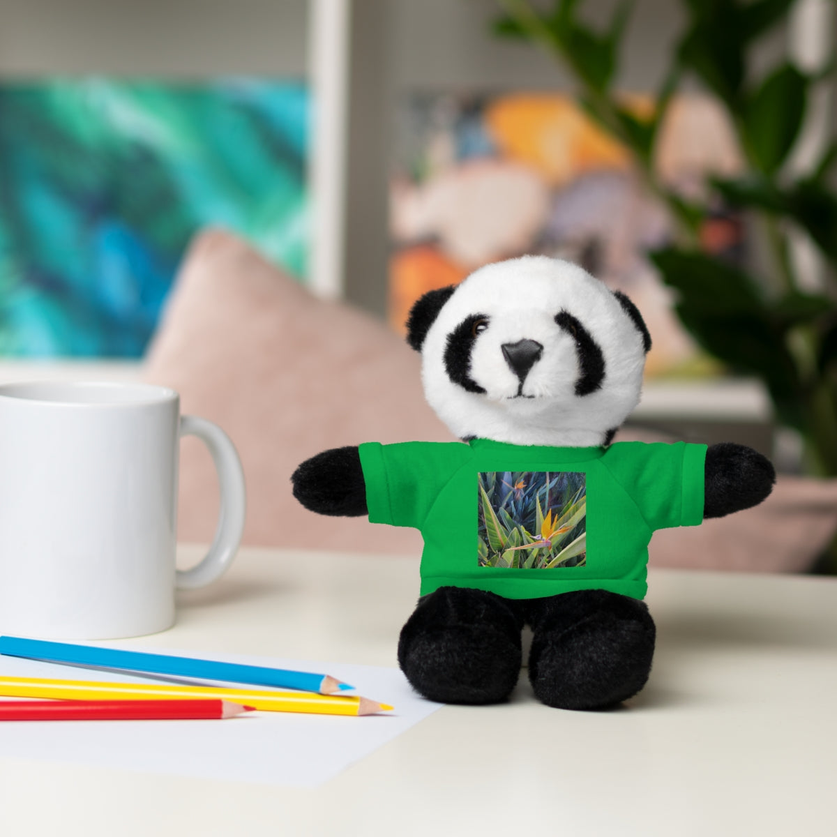 Island Style Bird of Paradise Stuffed Animals with Tee