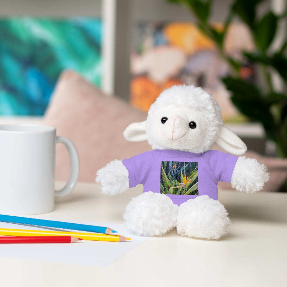 Island Style Bird of Paradise Stuffed Animals with Tee
