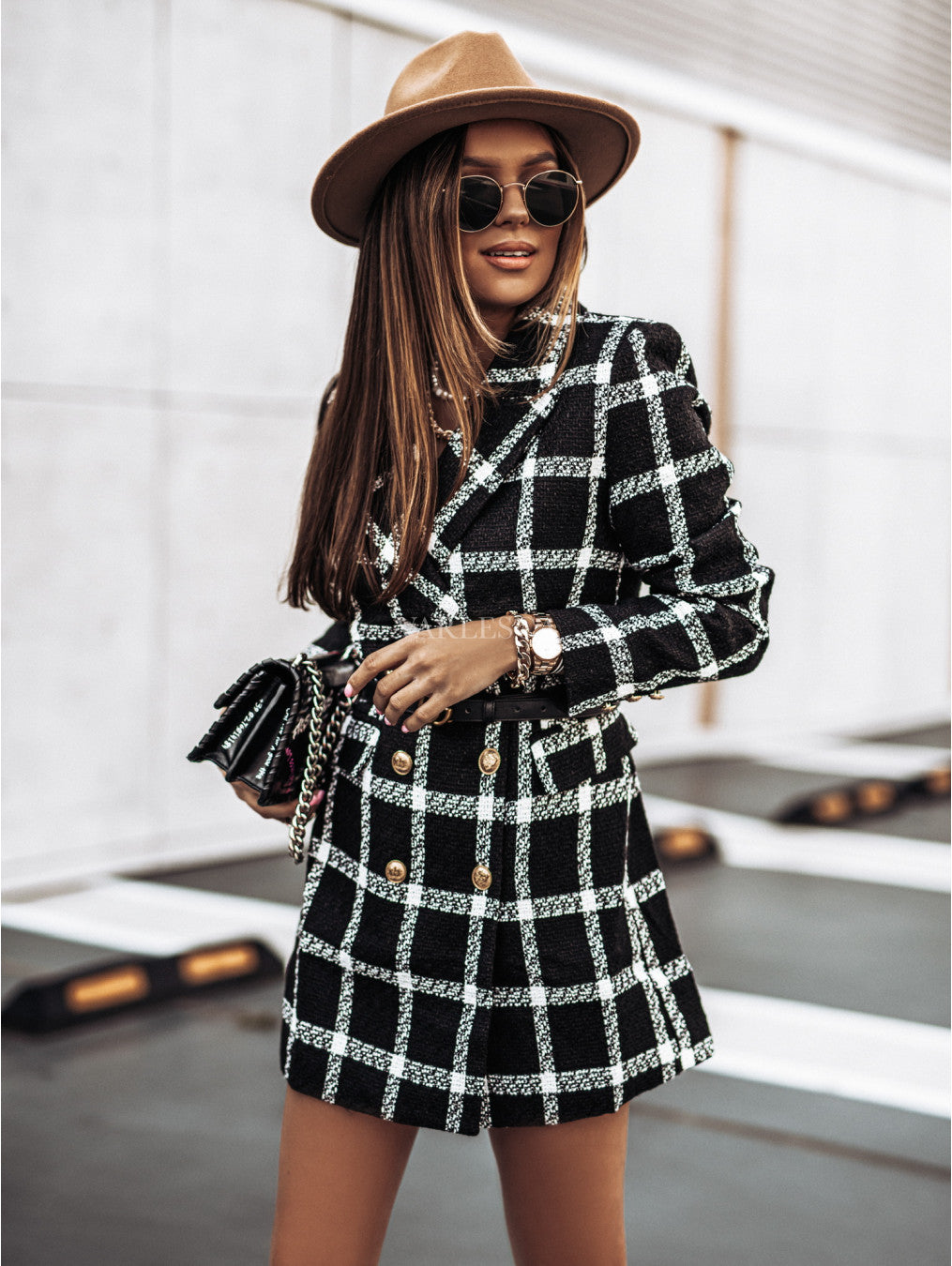 Double Breasted Woolen Coat