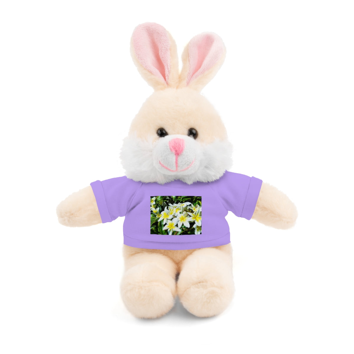 Islander Style Plumeria Stuffed Animals with Tee
