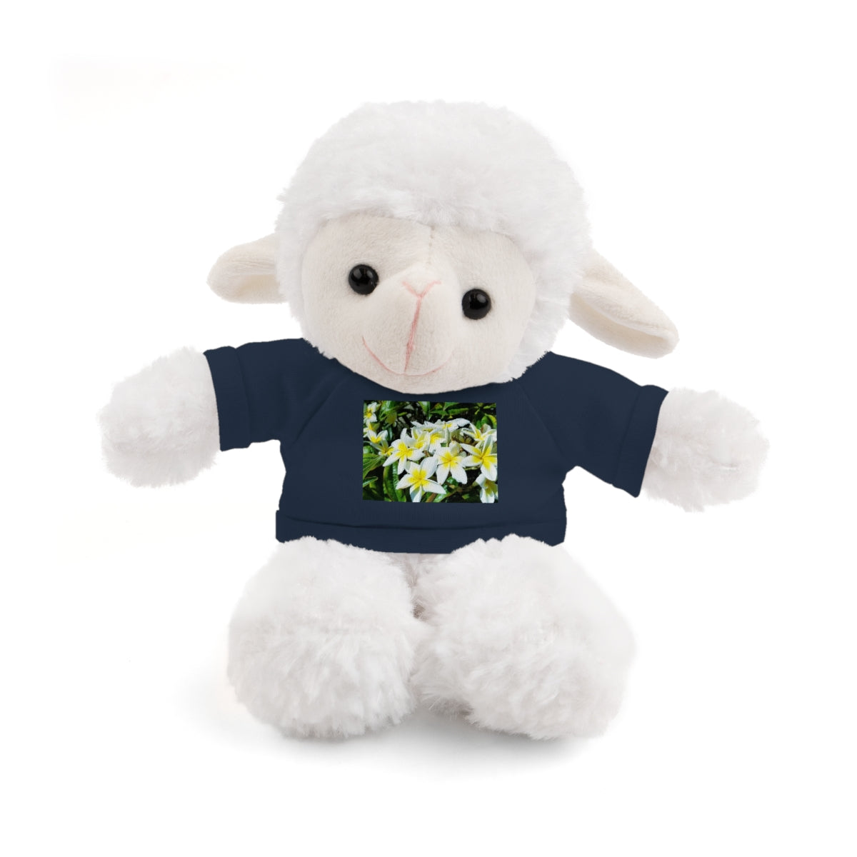 Islander Style Plumeria Stuffed Animals with Tee