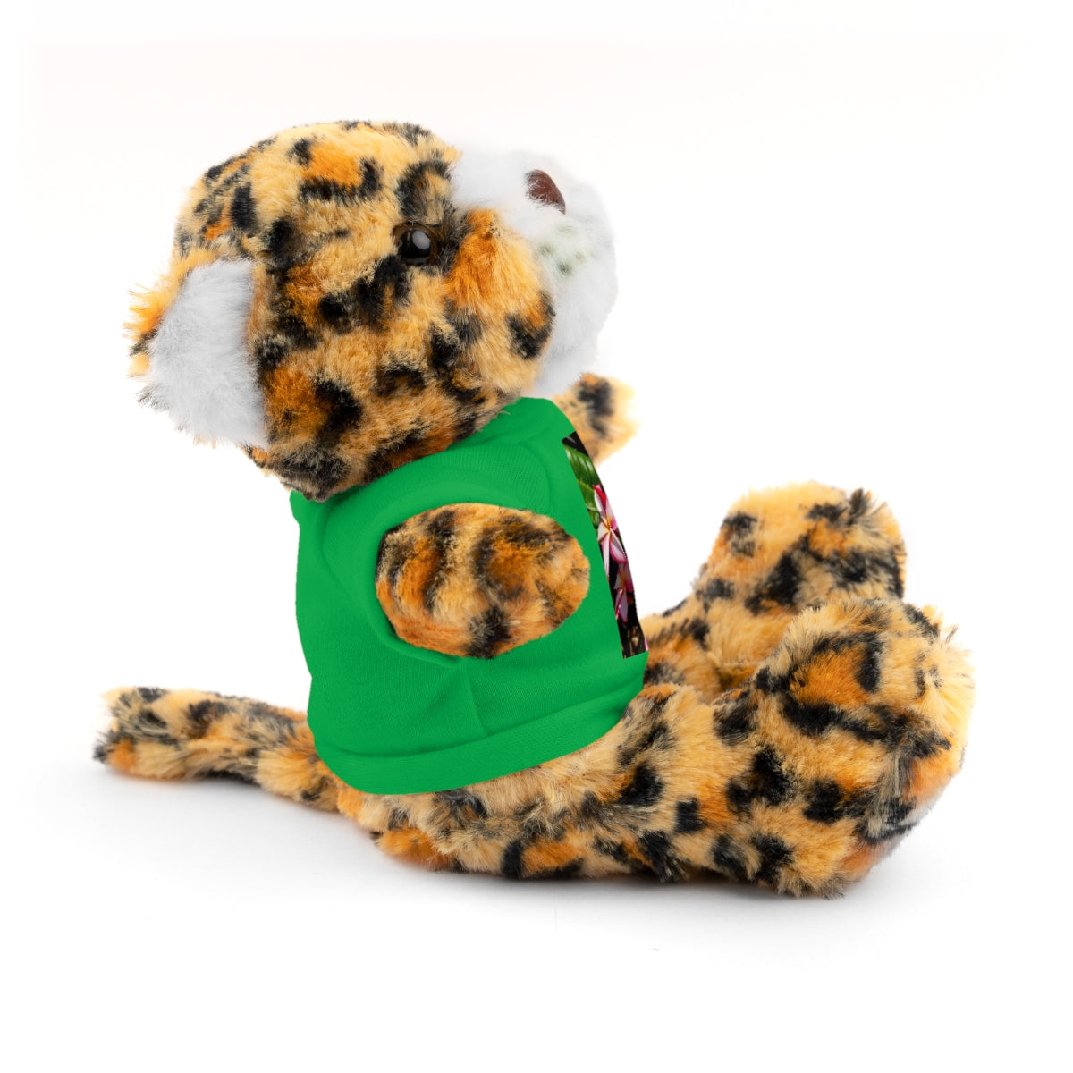 Island Style Striped Plumeria Stuffed Animals with Tee