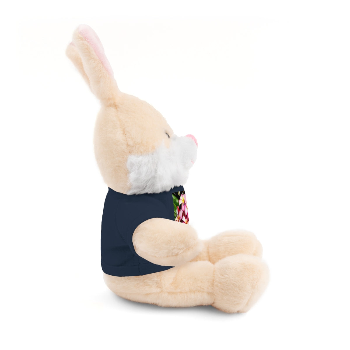 Island Style Striped Plumeria Stuffed Animals with Tee