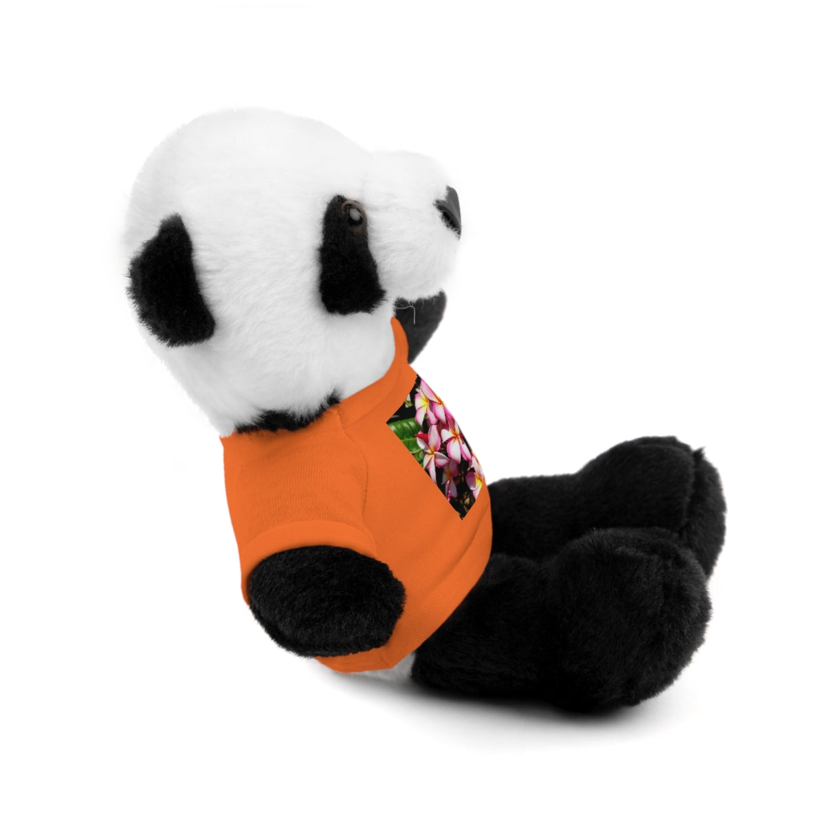 Island Style Striped Plumeria Stuffed Animals with Tee