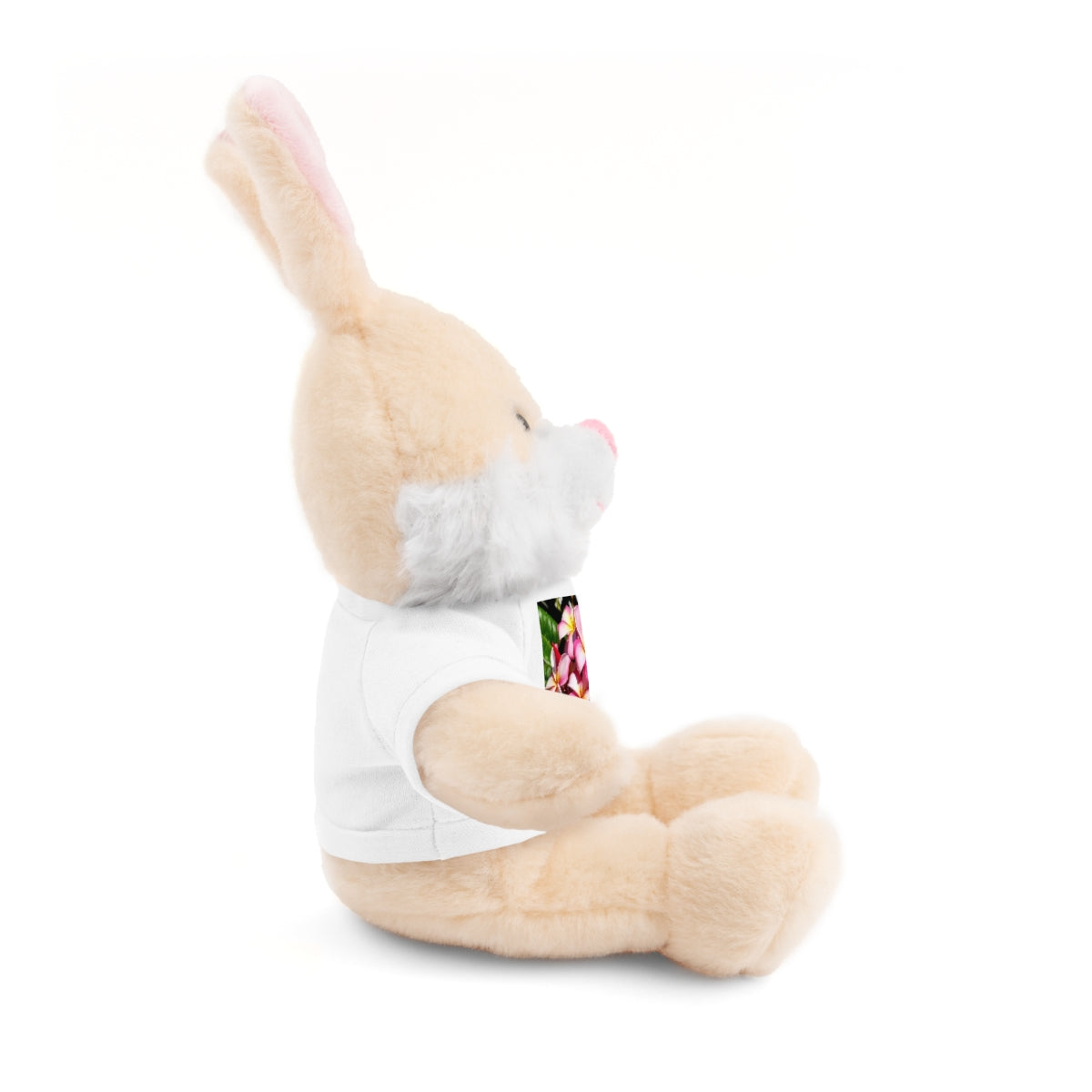 Island Style Striped Plumeria Stuffed Animals with Tee