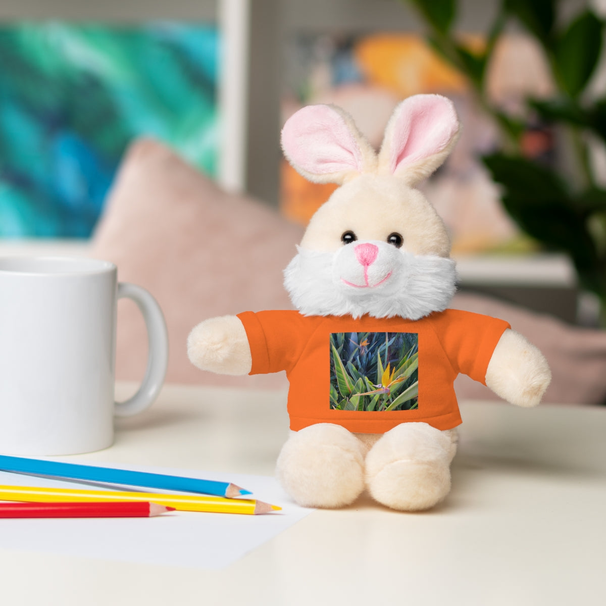 Island Style Bird of Paradise Stuffed Animals with Tee