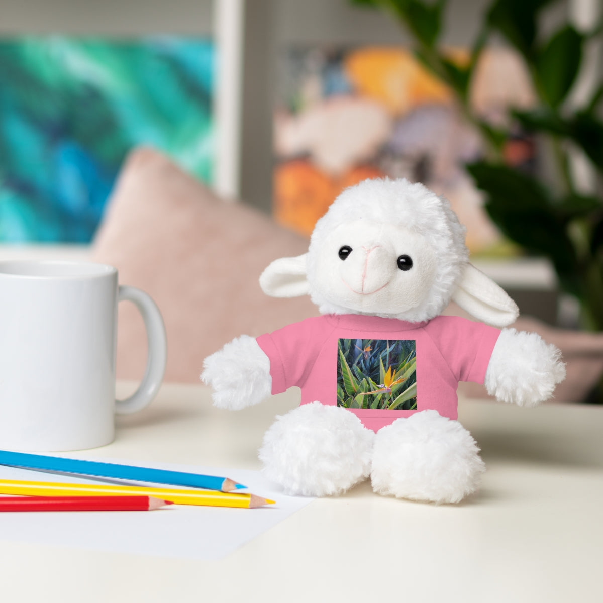 Island Style Bird of Paradise Stuffed Animals with Tee