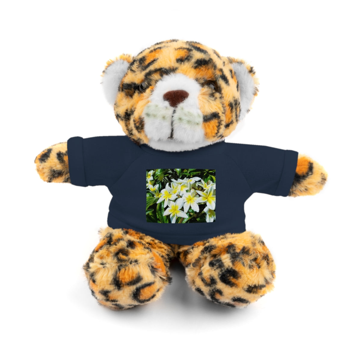 Islander Style Plumeria Stuffed Animals with Tee