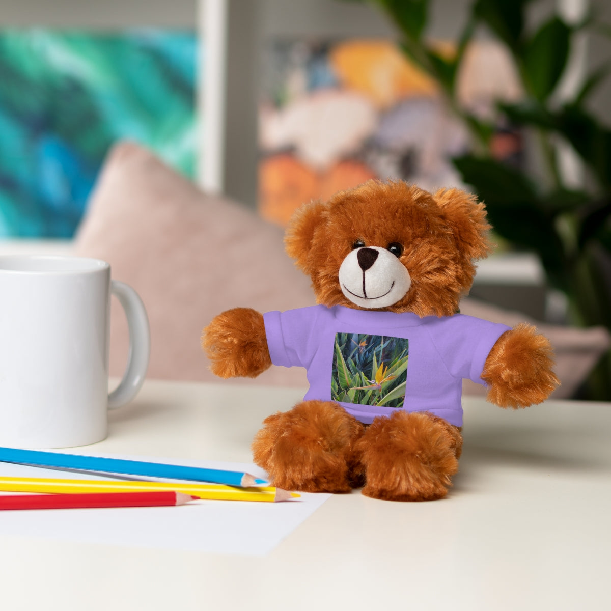 Island Style Bird of Paradise Stuffed Animals with Tee