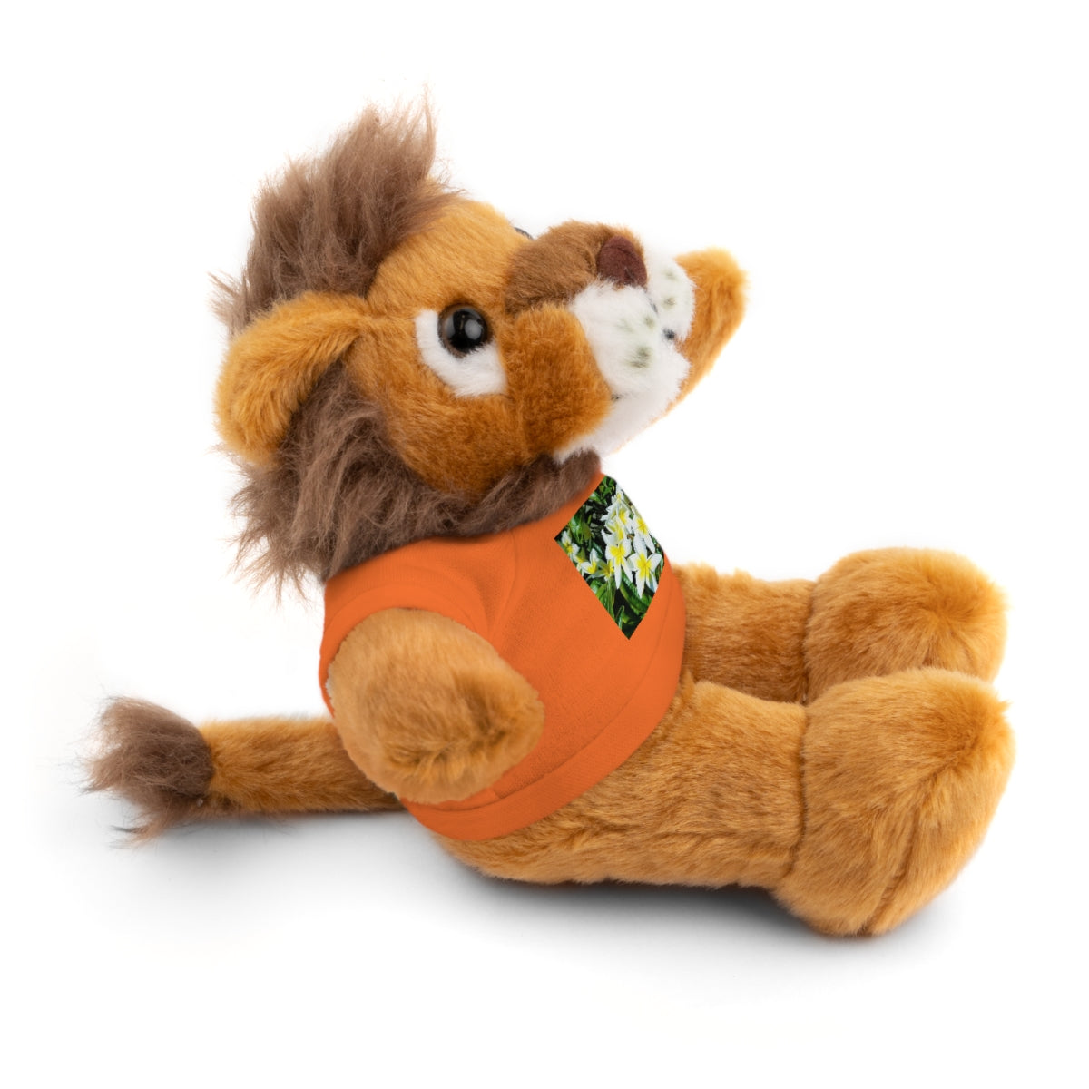 Islander Style Plumeria Stuffed Animals with Tee