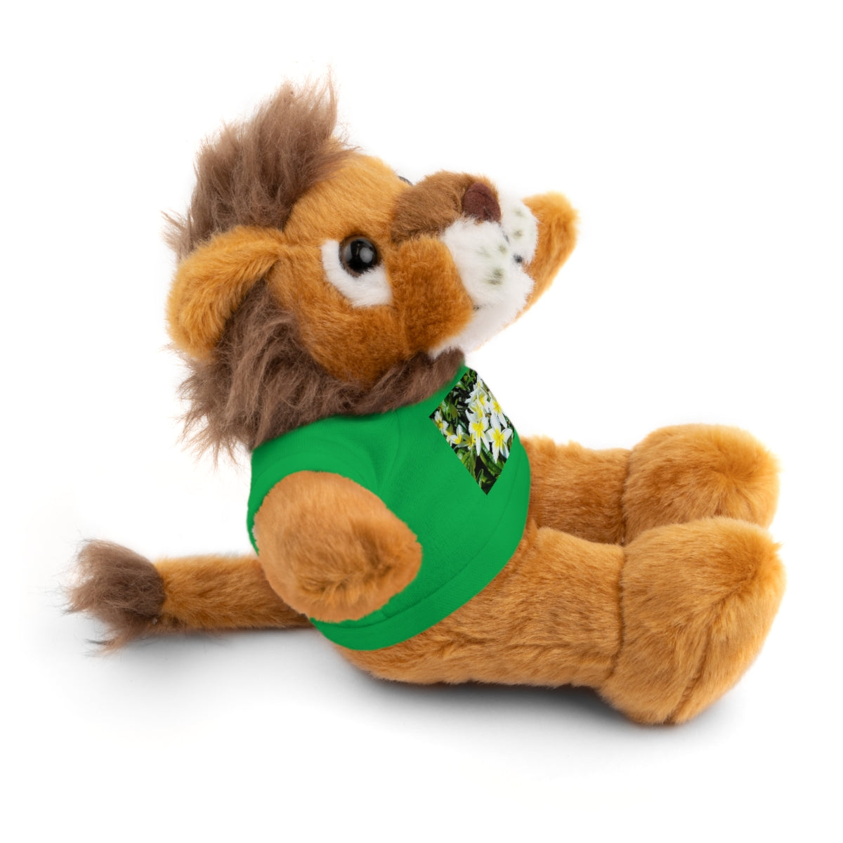 Islander Style Plumeria Stuffed Animals with Tee