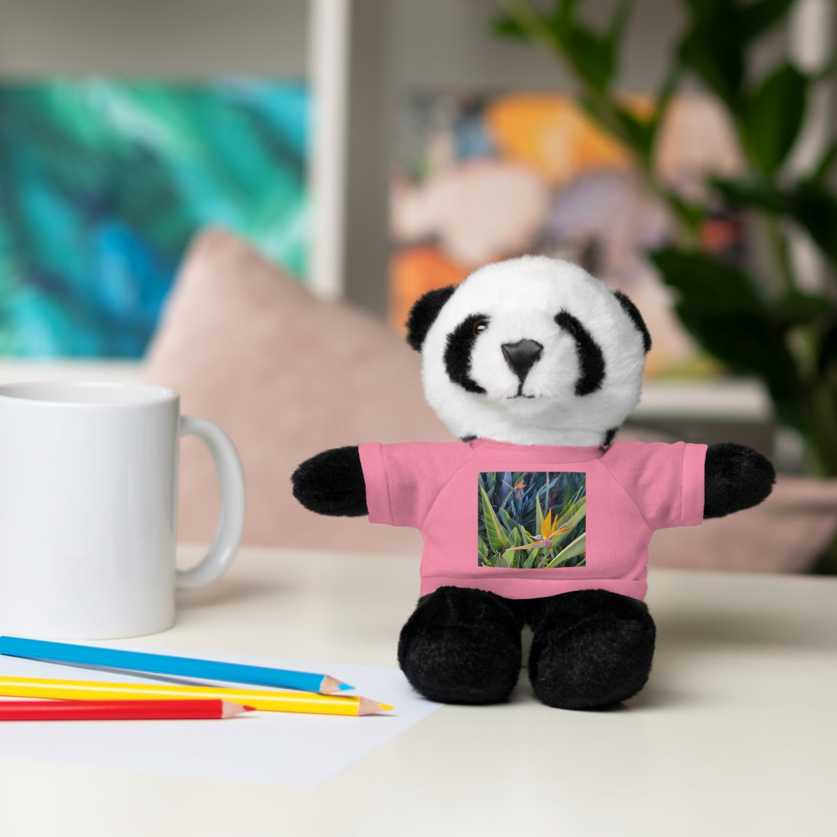 Island Style Bird of Paradise Stuffed Animals with Tee