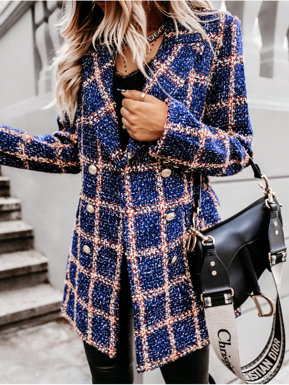 Double Breasted Woolen Coat