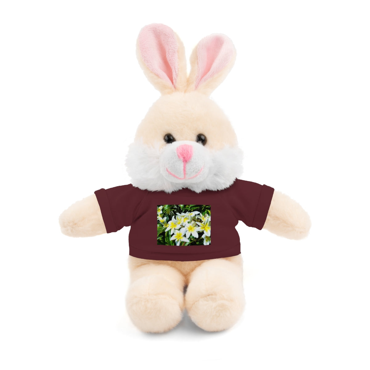 Islander Style Plumeria Stuffed Animals with Tee