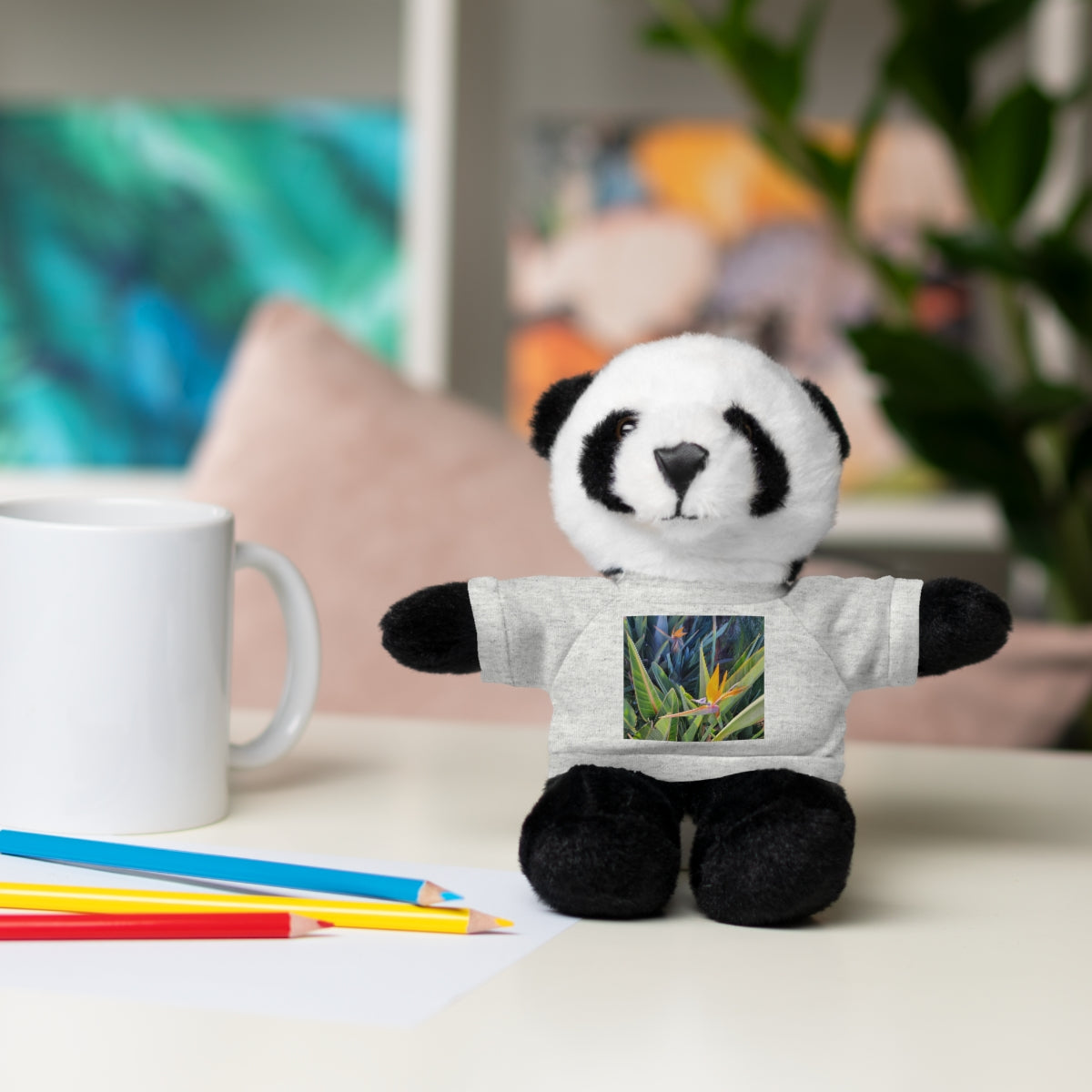 Island Style Bird of Paradise Stuffed Animals with Tee