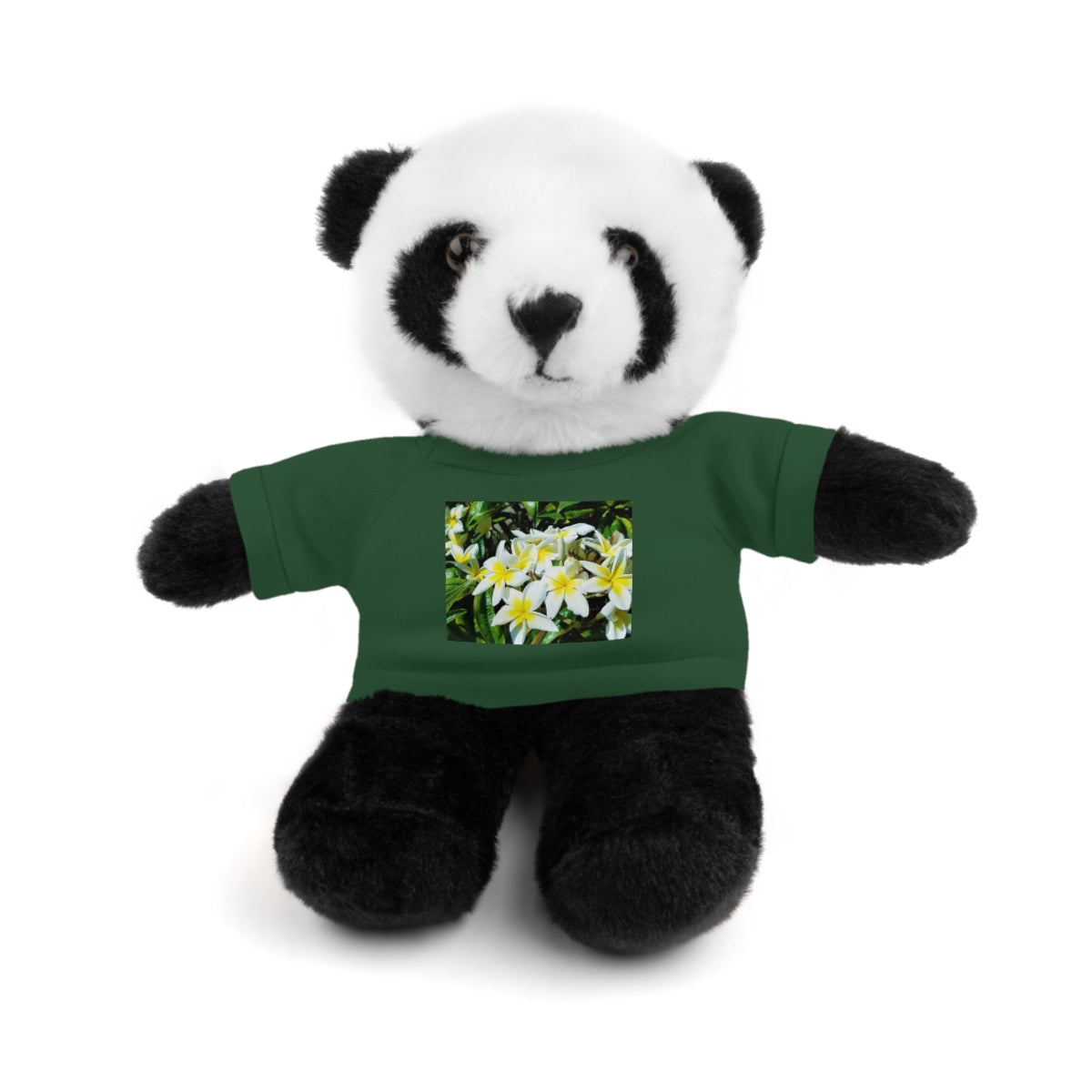 Islander Style Plumeria Stuffed Animals with Tee