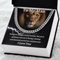 My Man - Cuban Link Necklace