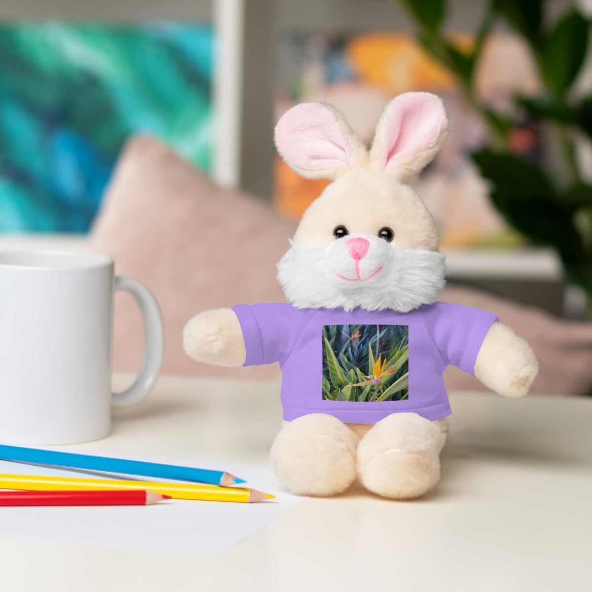 Island Style Bird of Paradise Stuffed Animals with Tee