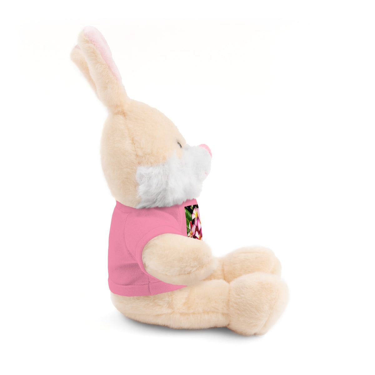 Island Style Striped Plumeria Stuffed Animals with Tee