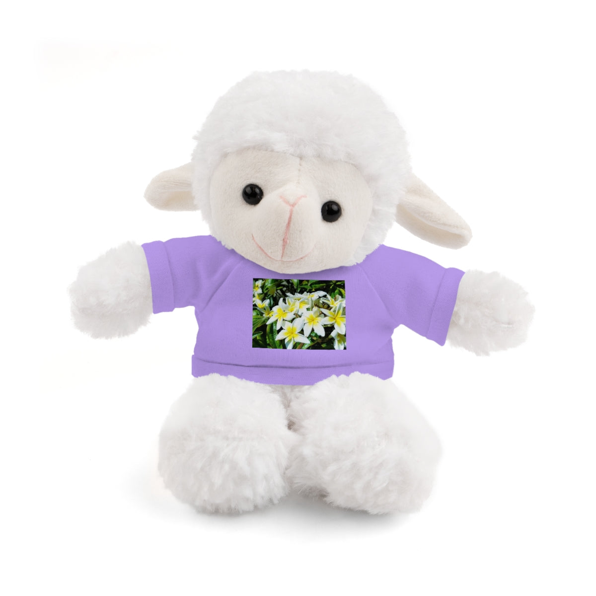 Islander Style Plumeria Stuffed Animals with Tee
