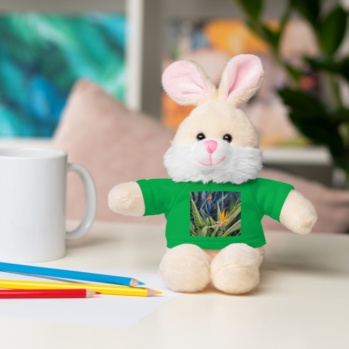 Island Style Bird of Paradise Stuffed Animals with Tee