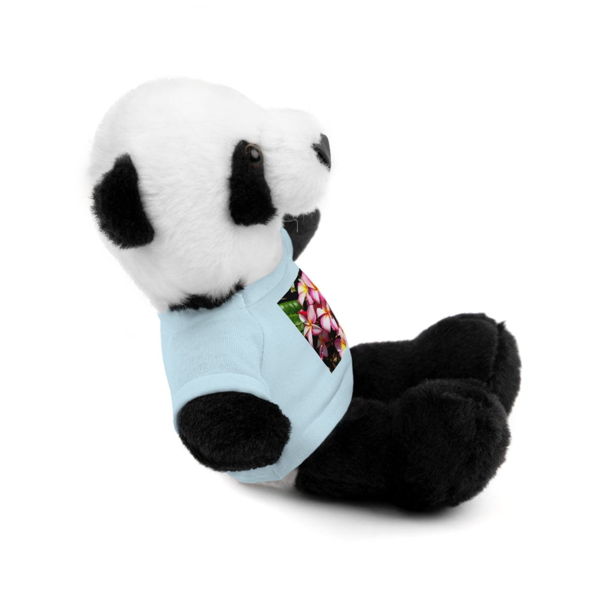 Island Style Striped Plumeria Stuffed Animals with Tee