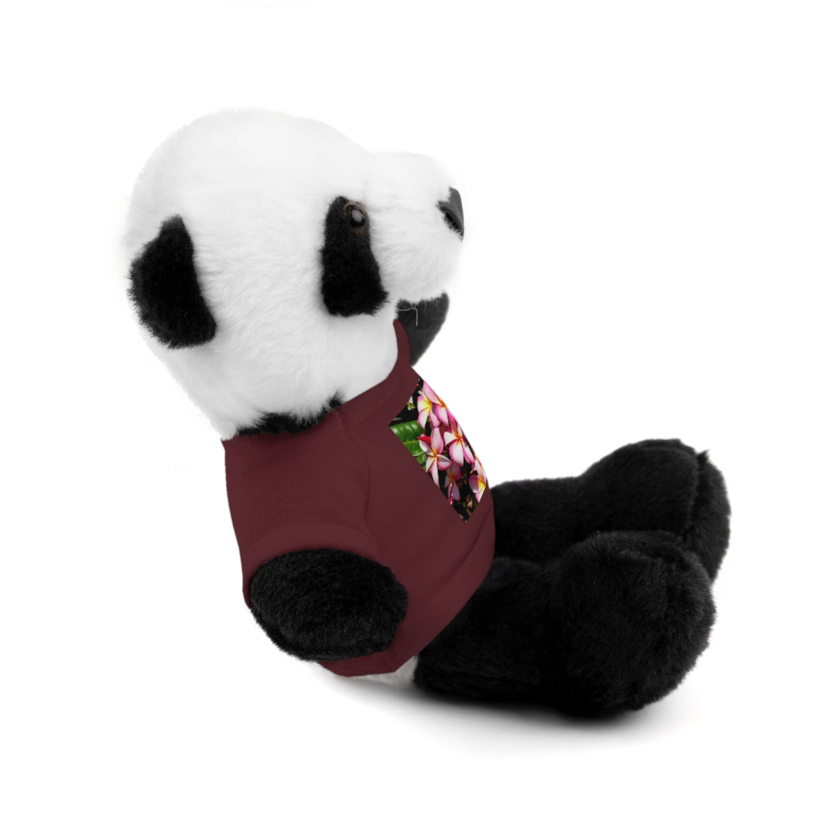 Island Style Striped Plumeria Stuffed Animals with Tee