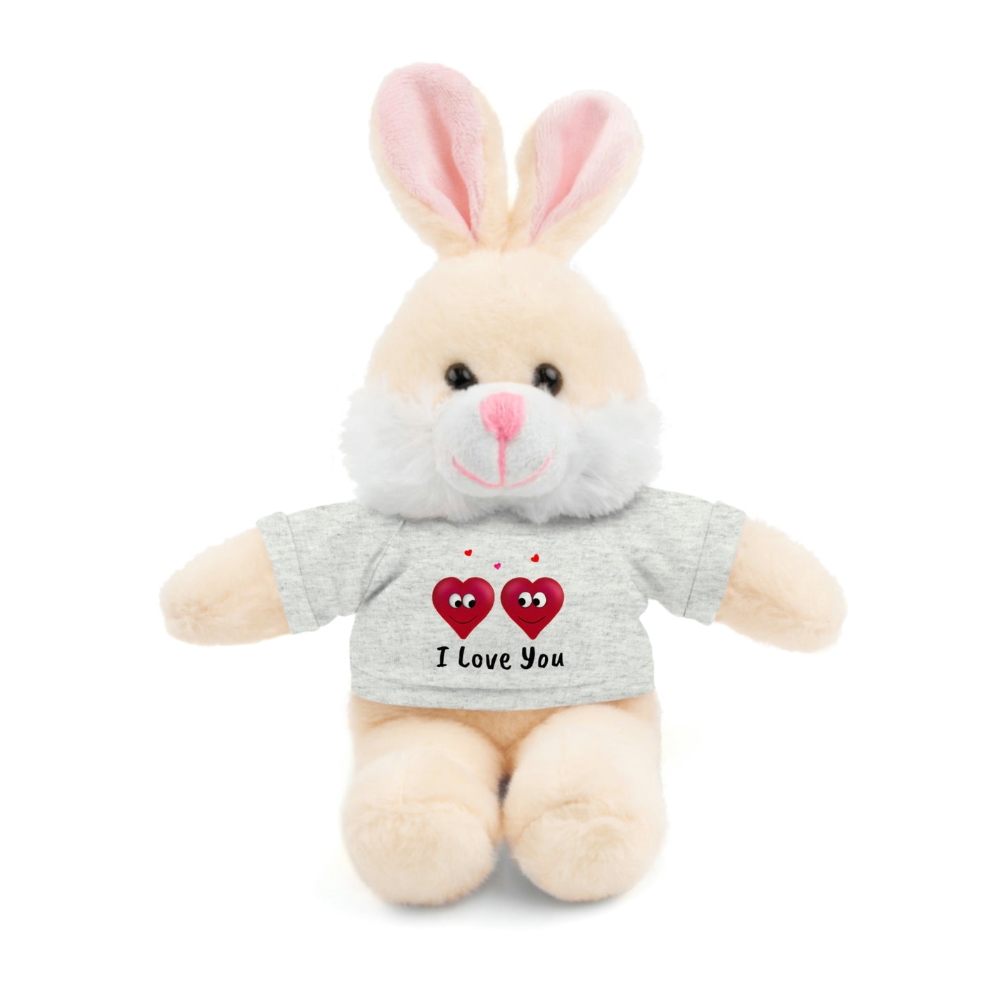 Valentine's "I Love You" Stuffed Animals with Tee