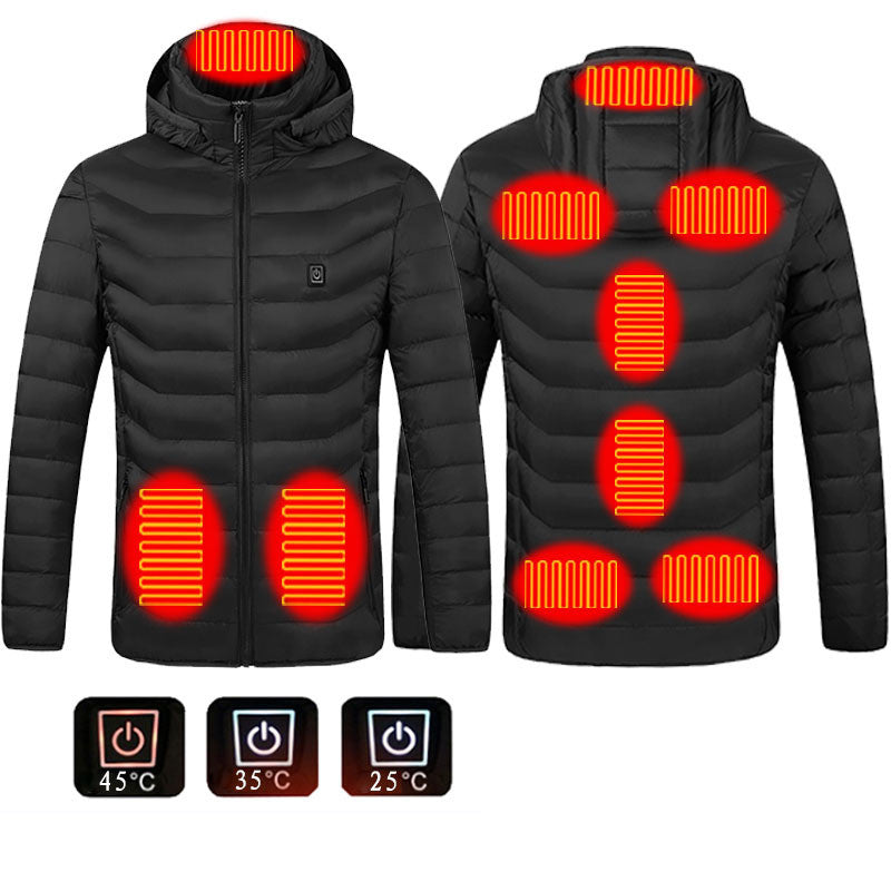 Heated Jacket, USB Electric Jacket, Cotton Filler, Thermal Clothing