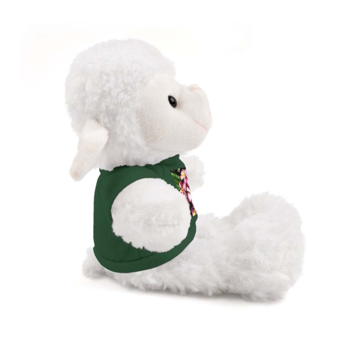 Island Style Striped Plumeria Stuffed Animals with Tee