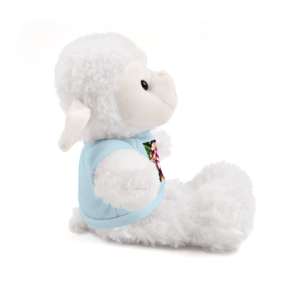 Island Style Striped Plumeria Stuffed Animals with Tee