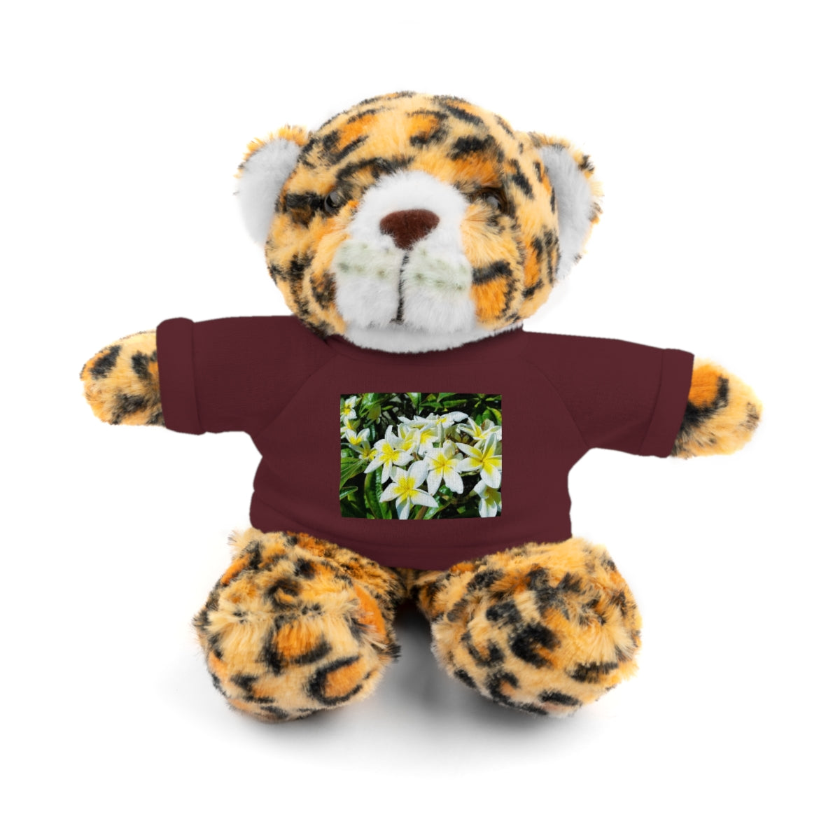 Islander Style Plumeria Stuffed Animals with Tee