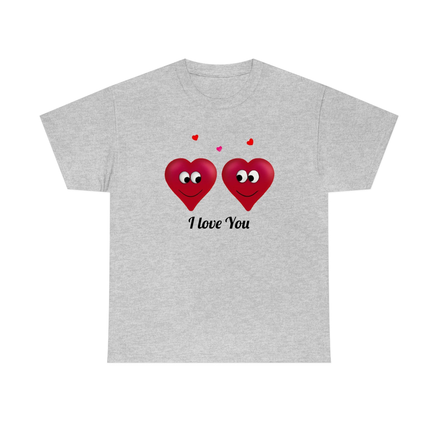 Valentine's "I Love You" Unisex Heavy Cotton Tee