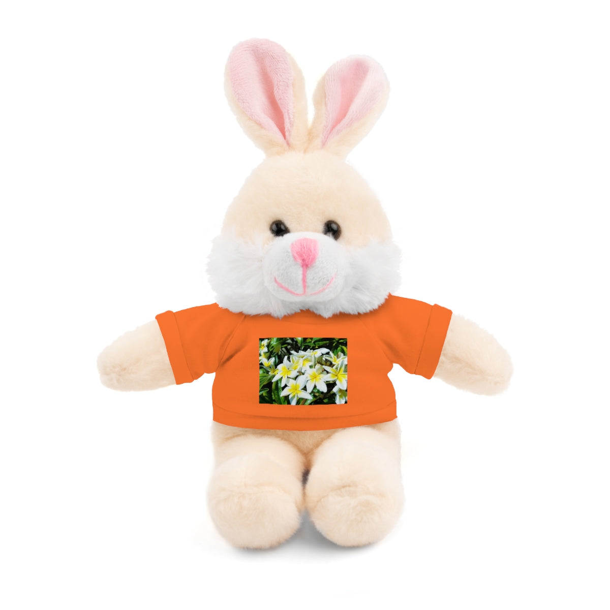 Islander Style Plumeria Stuffed Animals with Tee